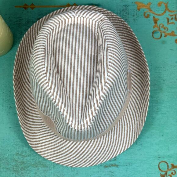 Toby Beige and White Fedora - Toddler 2 years to 4 years - Picture 3 of 6